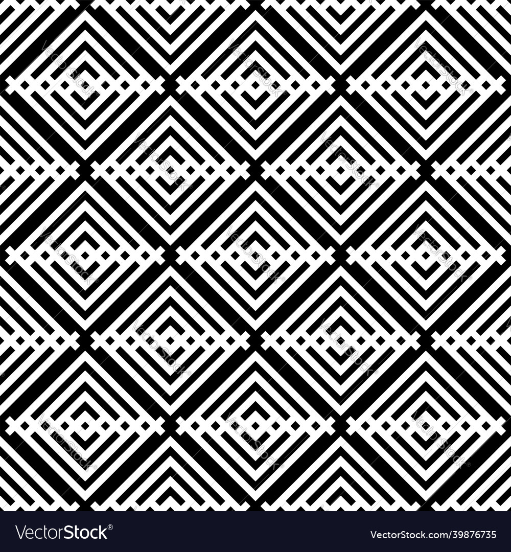 Geometric Checked Pattern