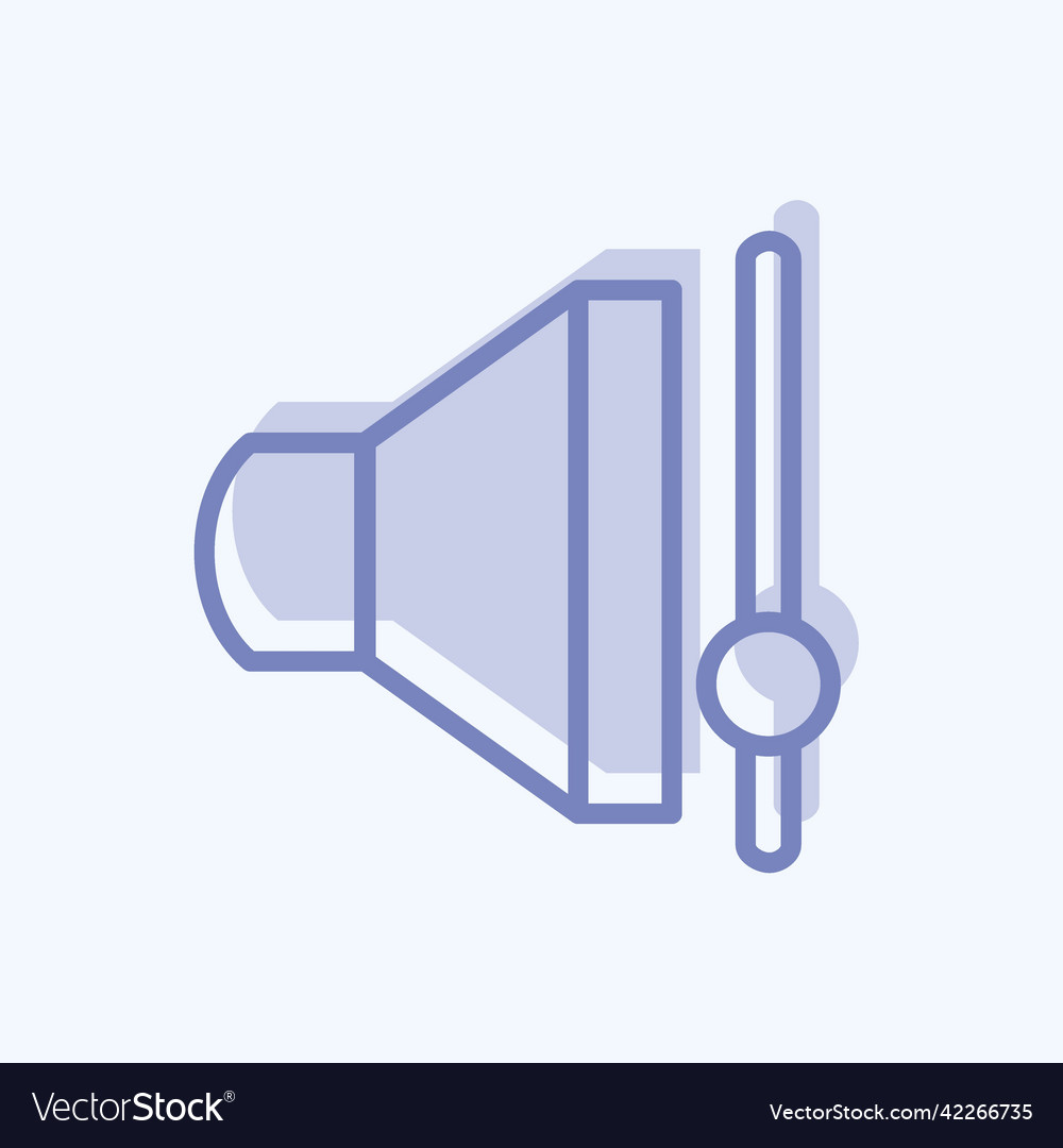 Icon volume control suitable for web interface vector image Icon volume control suitable for web interface