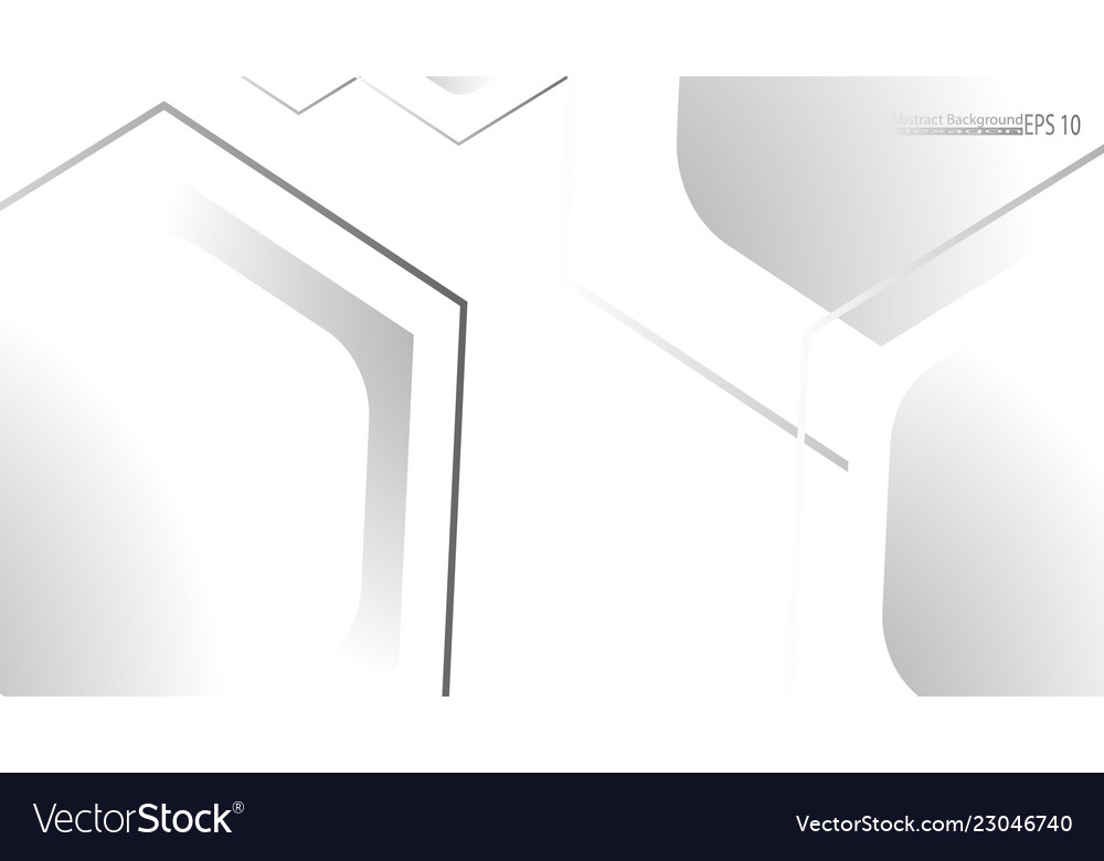 Abstract background concepts of hexagon shapes Vector Image Abstract background concepts of hexagon shapes