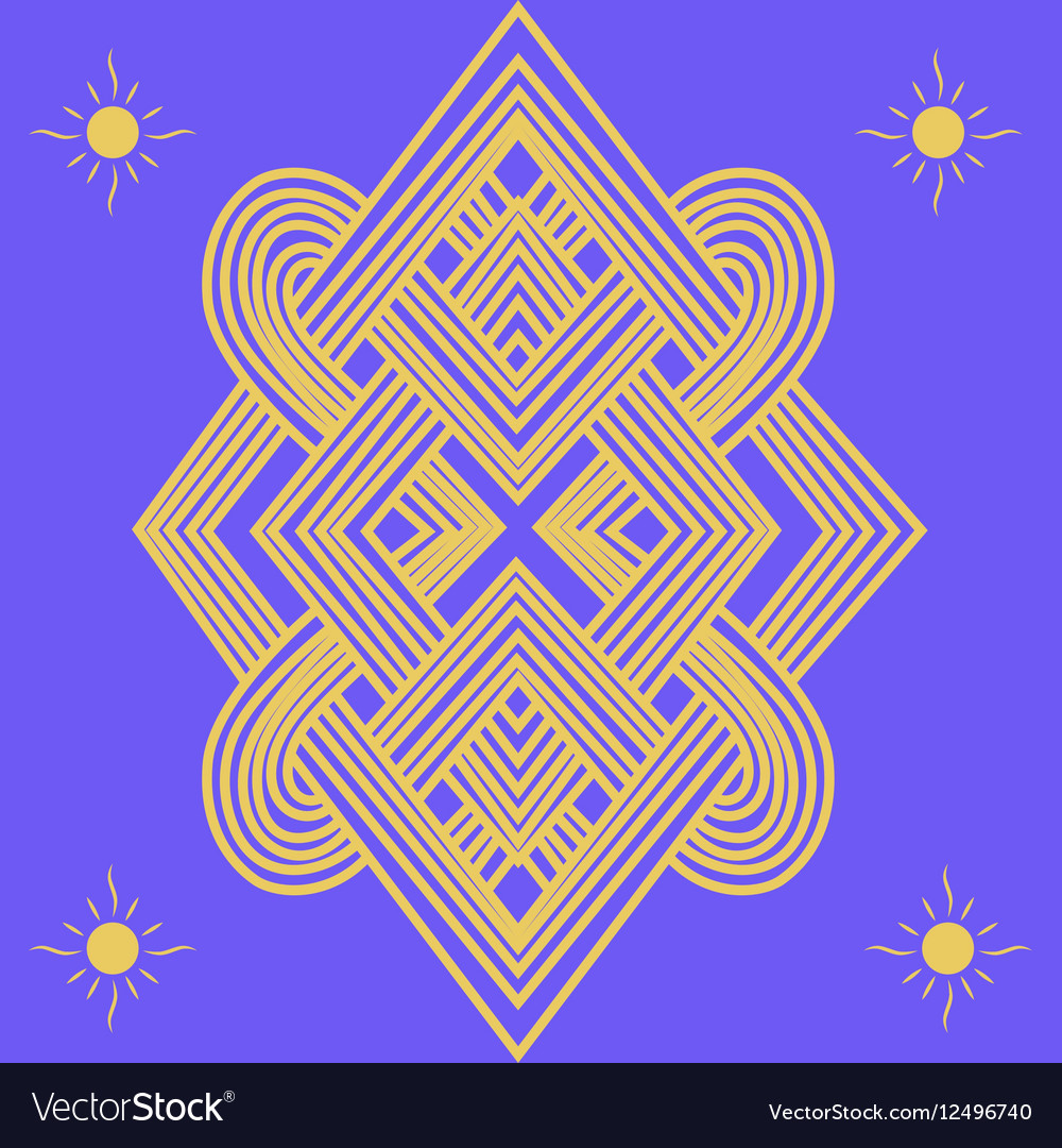 Abstract ethno pattern