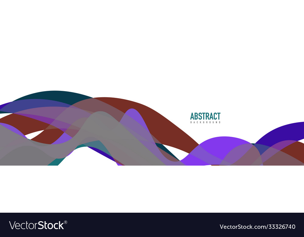 Fluid wave colorful abstract background dynamic Vector Image Fluid wave colorful abstract background dynamic