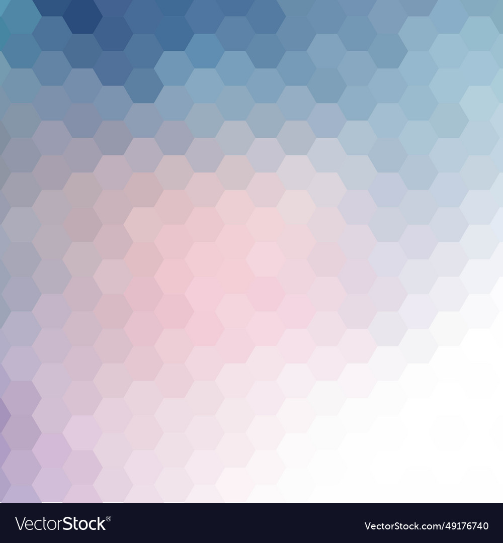 Pastel Hexagon Pattern