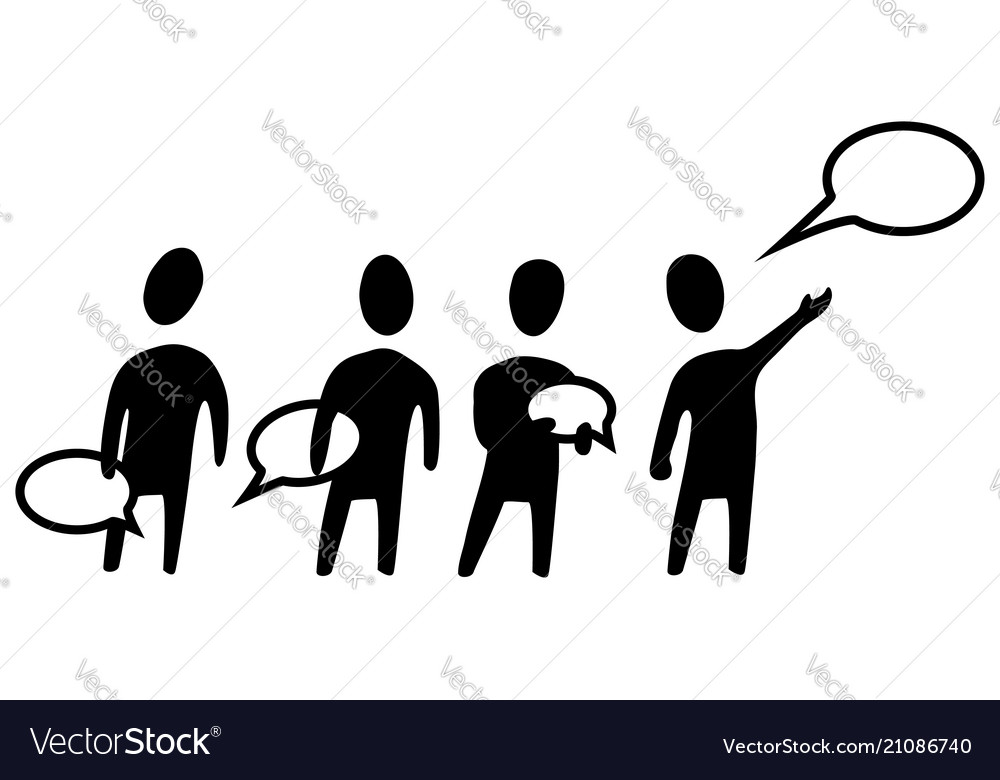 Speaker Queue Symbol Set