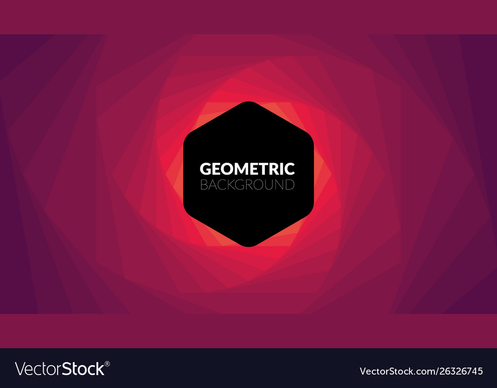 Geometric abstract background