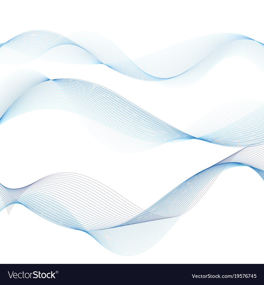 Graphic abstract light waves