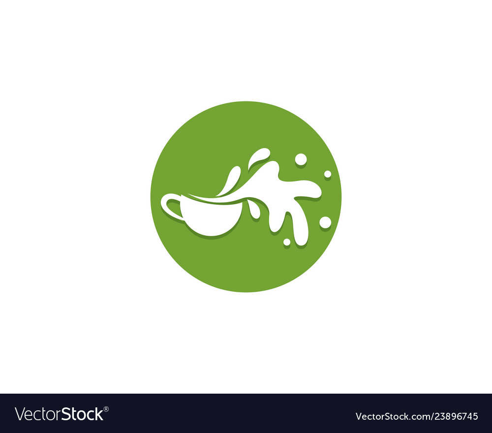 Green tea logo