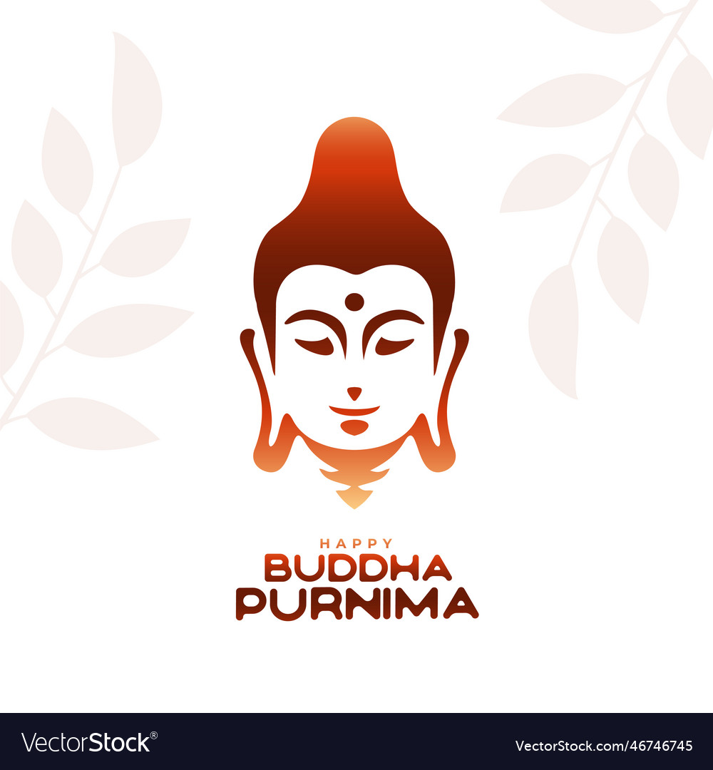 Indian festival buddha purnima background Vector Image