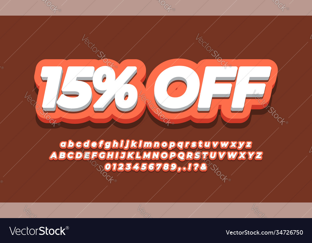 15 off fifteen percent sale discount promotion