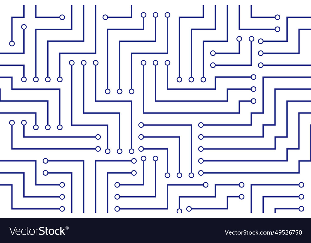Abstract circuit board background vector image Abstract circuit board background