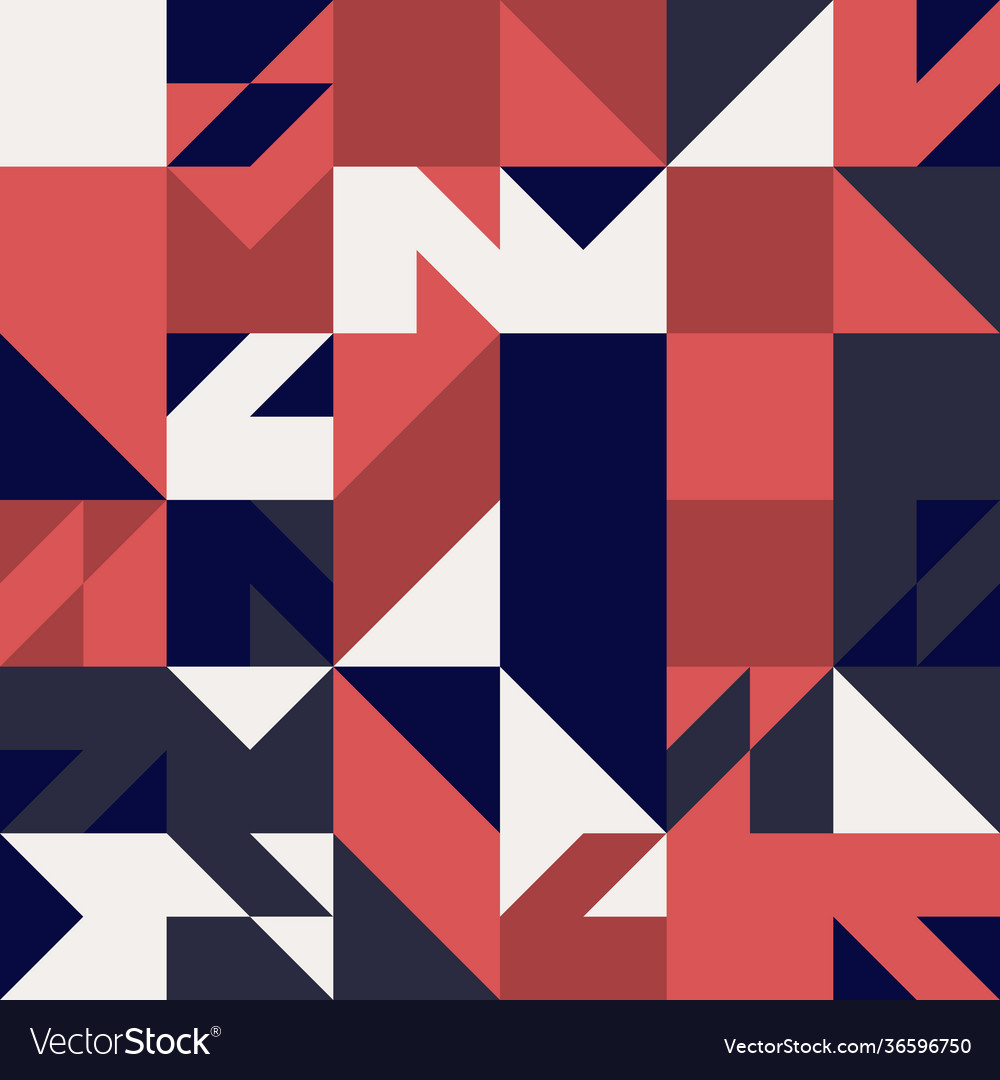 Unusual abstract geometric artwork
