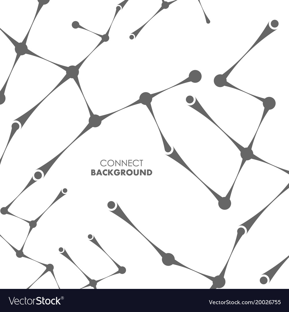Abstract line science background