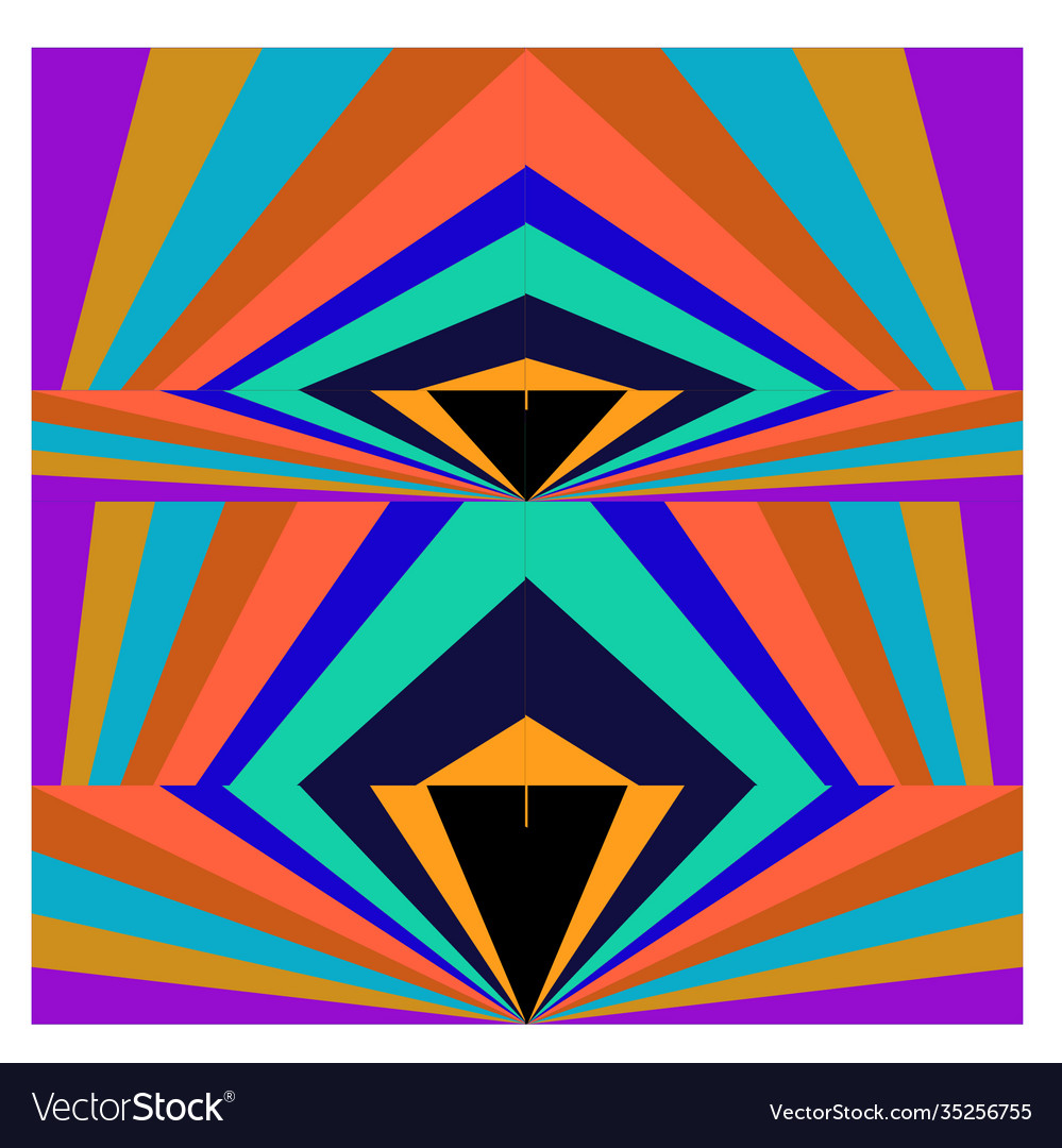 Colorful geometric and curve background pattern