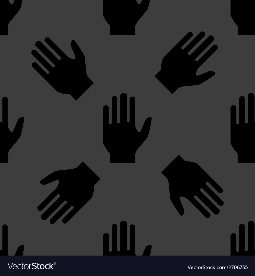 Hand web iconflat design seamless pattern