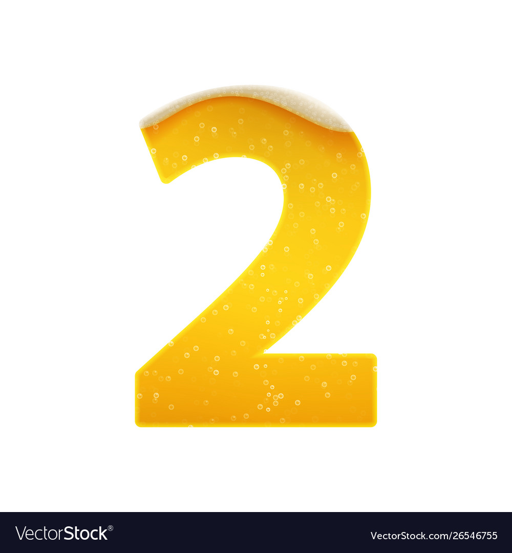 The digits for alphabet in form lemonade or Vector Image