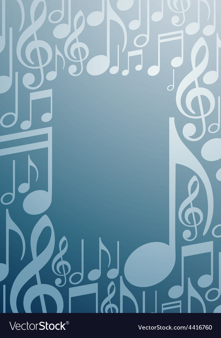 Abstract notes background