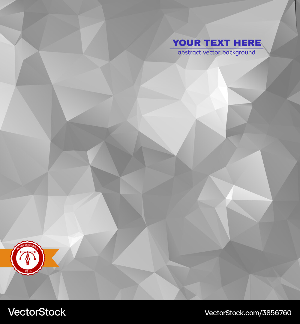 Abstract triangles background Royalty Free Vector Image