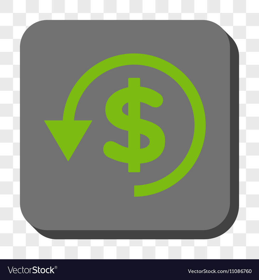 Chargeback rounded square button