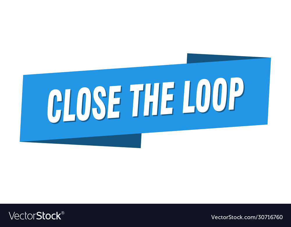 Close loop banner template