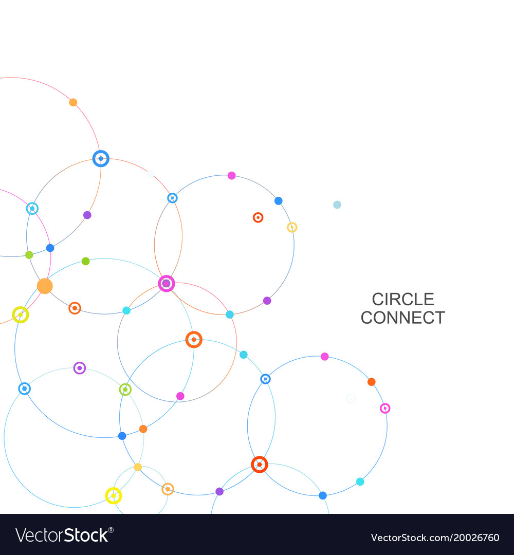 Connect circle and point with intersections