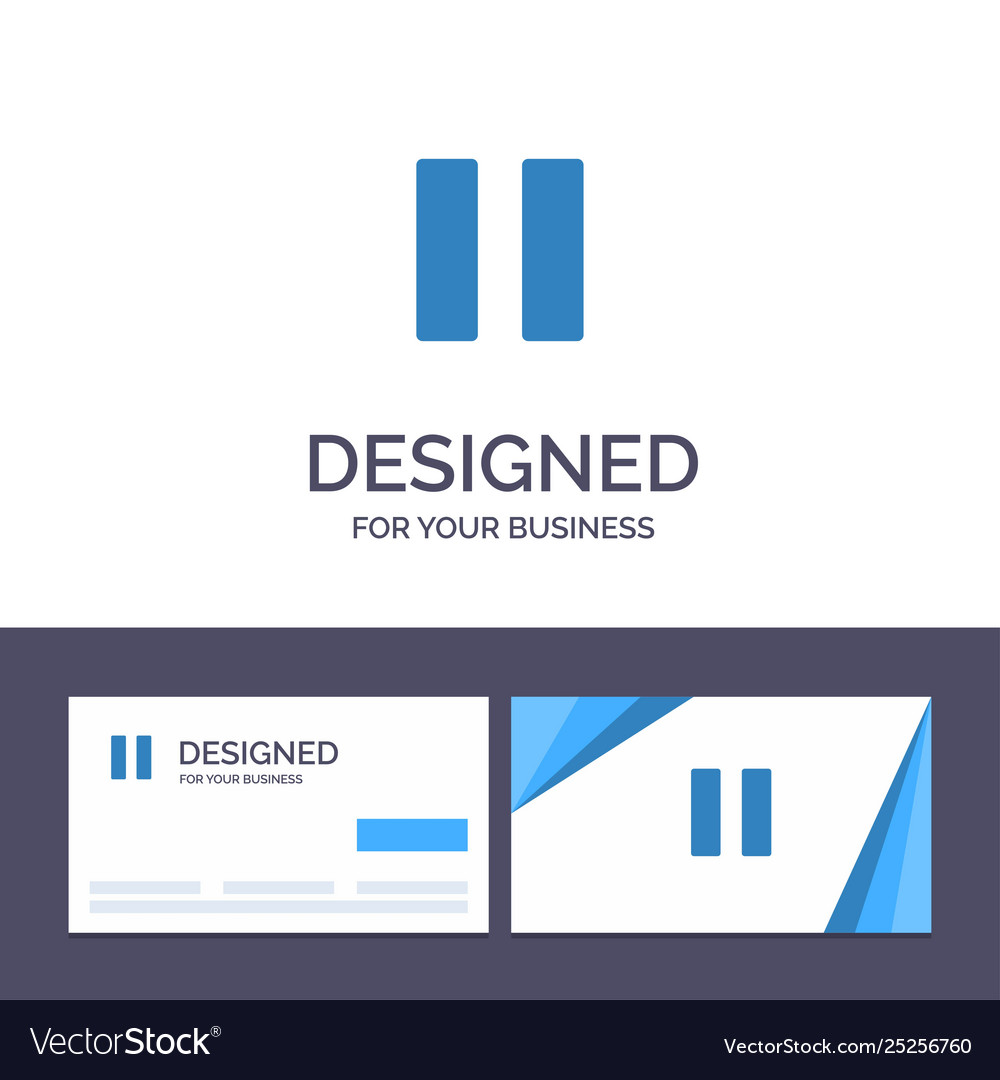 Creative business card and logo template control