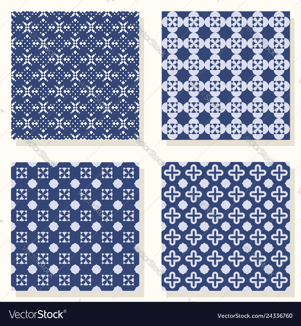 Geometric set pattern