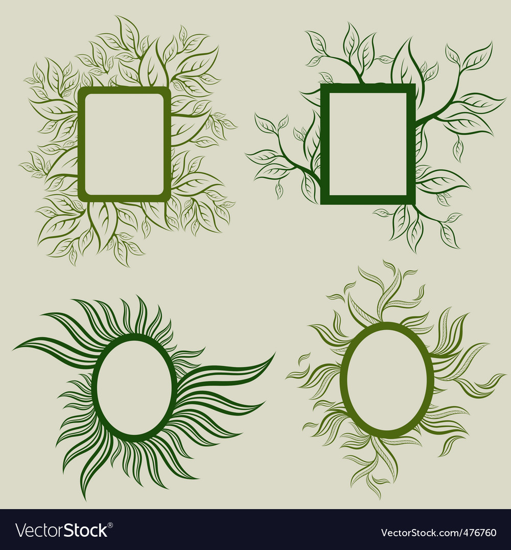 Set of leafs frames