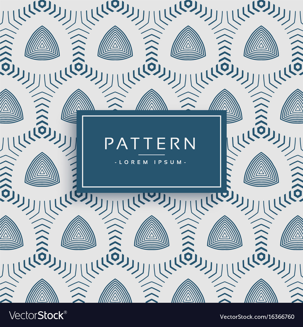 Stylish modern pattern design made with lines