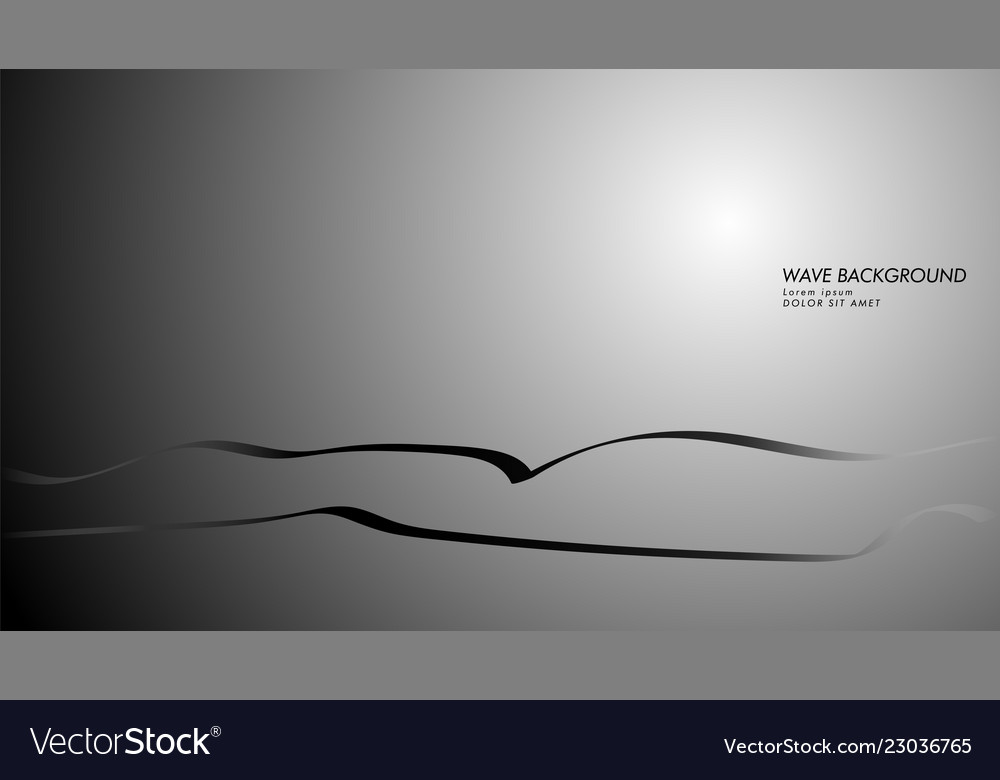 Abstract background with wave and line patterns vector image Abstract background with wave and line patterns