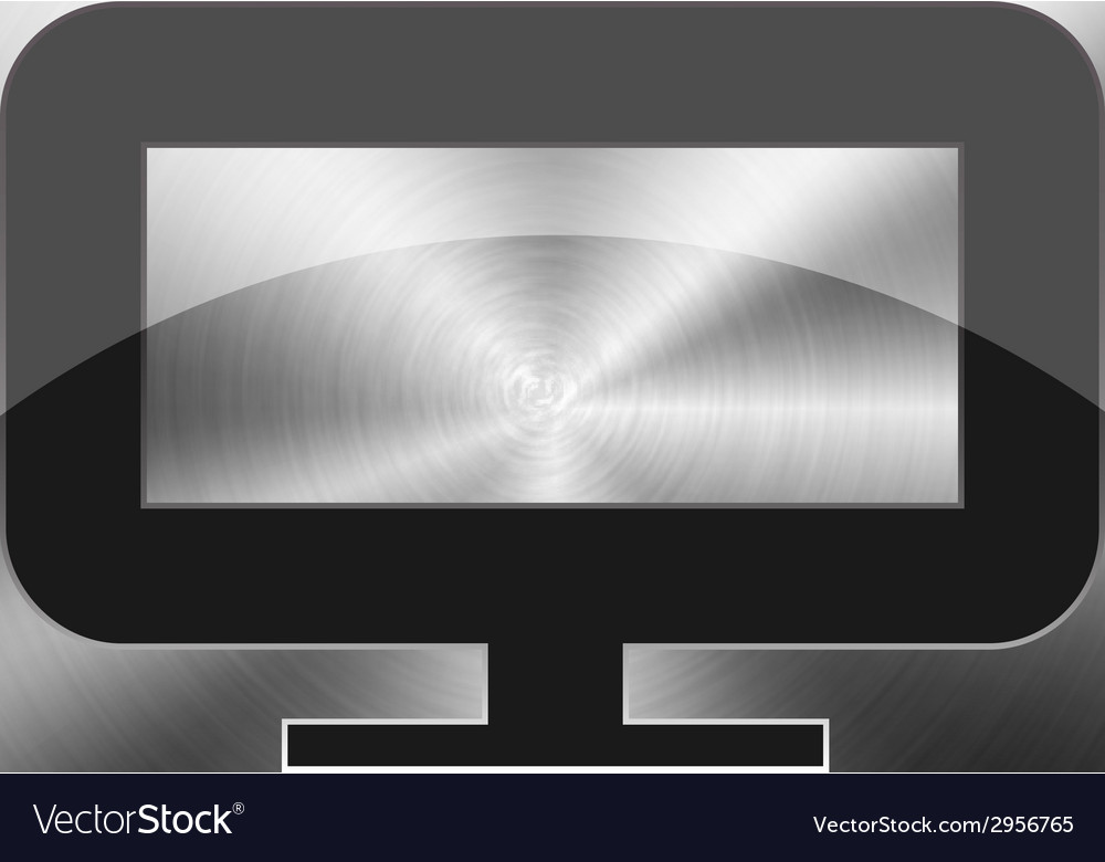 Chrome button