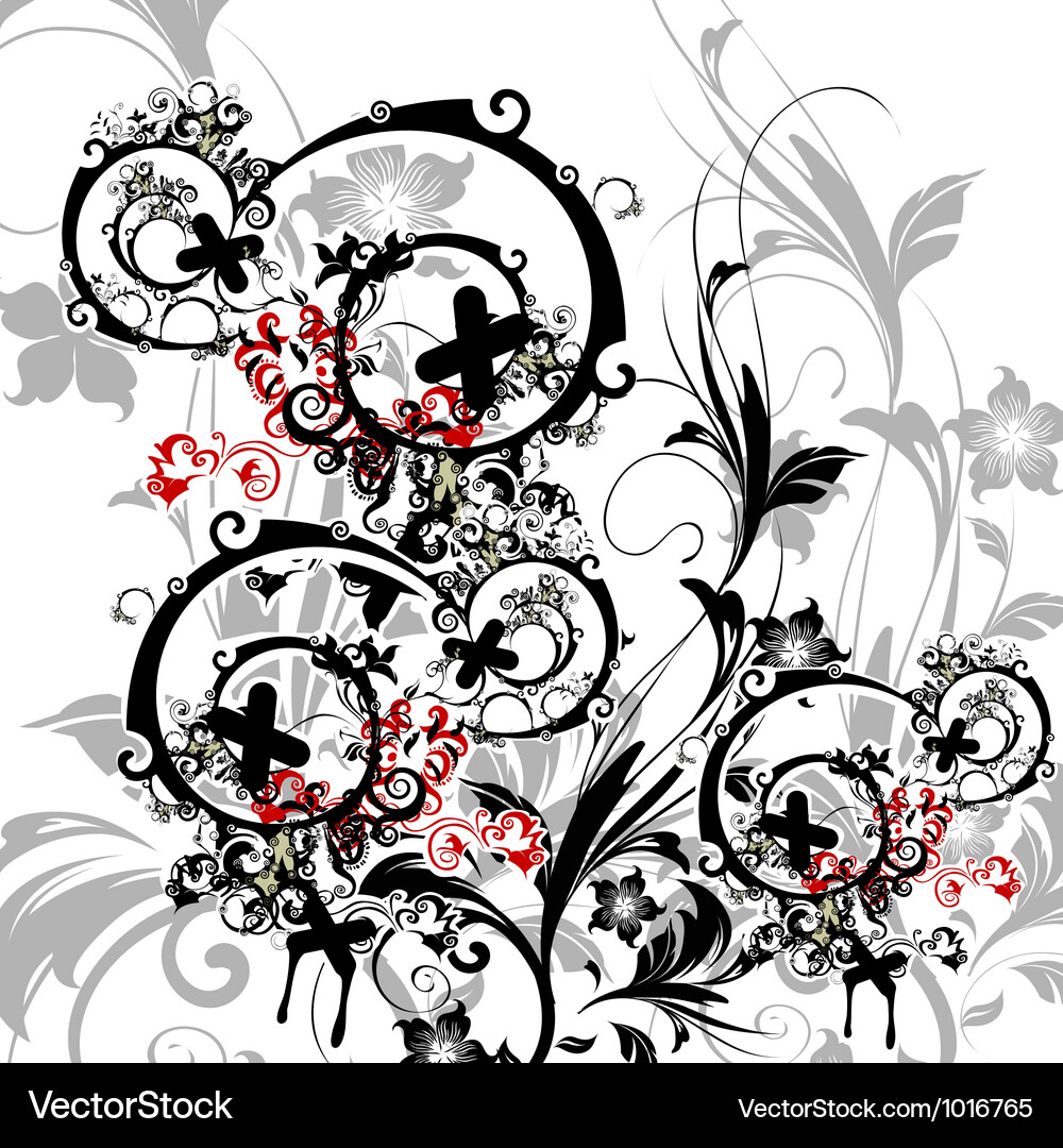 Floral Royalty Free Vector Image - VectorStock