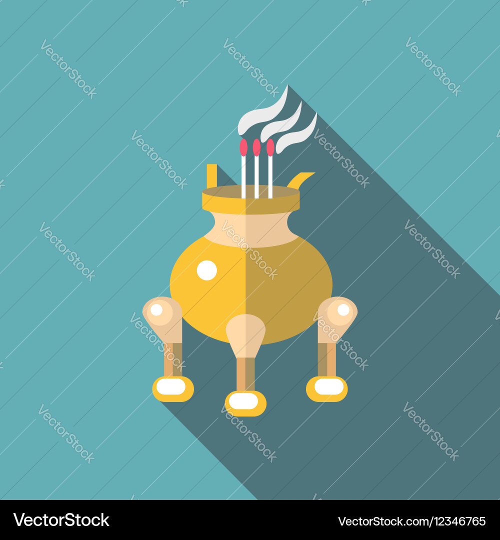 Icon flat style Royalty Free Vector Image - VectorStock