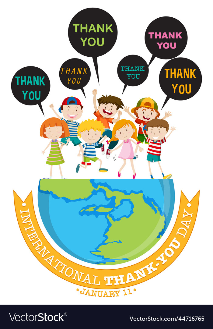 International thank you day icon