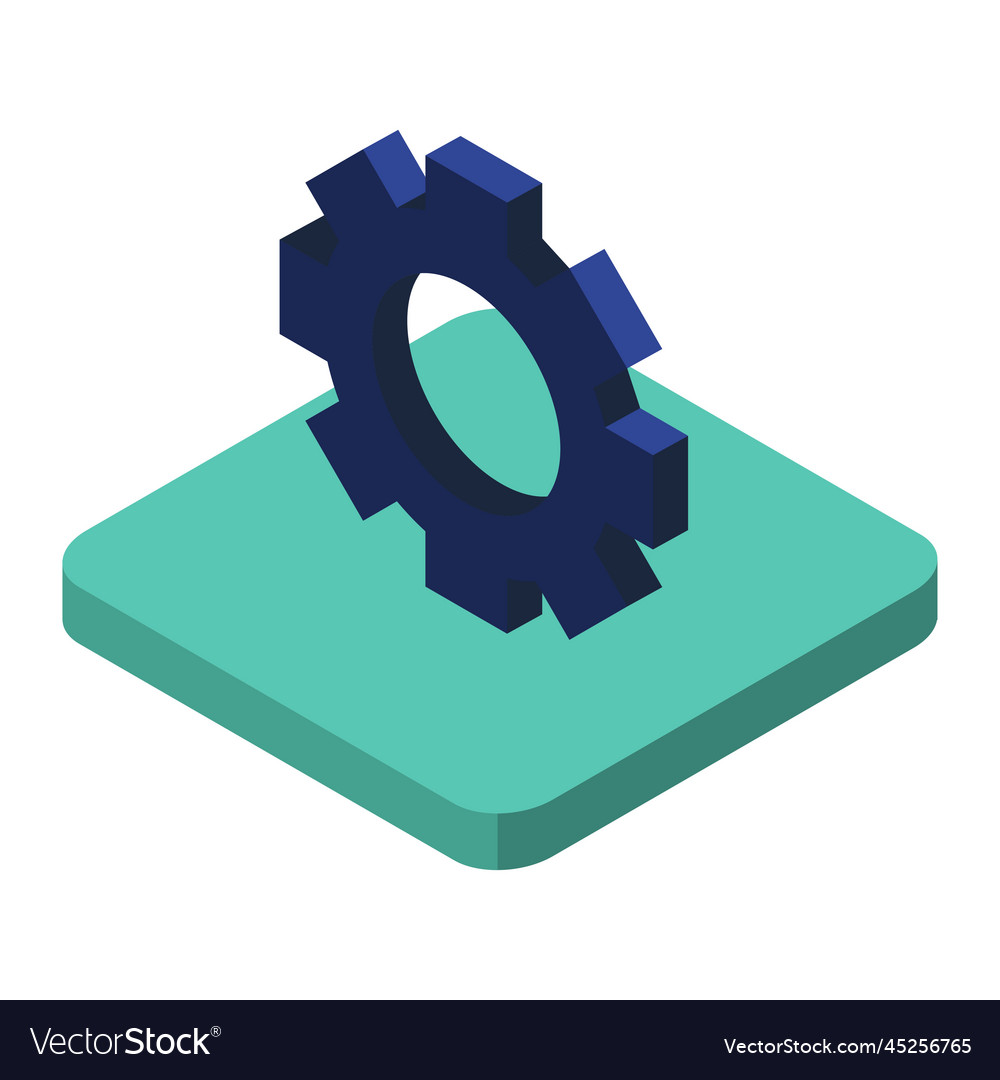 Isometric icons Royalty Free Vector Image - VectorStock