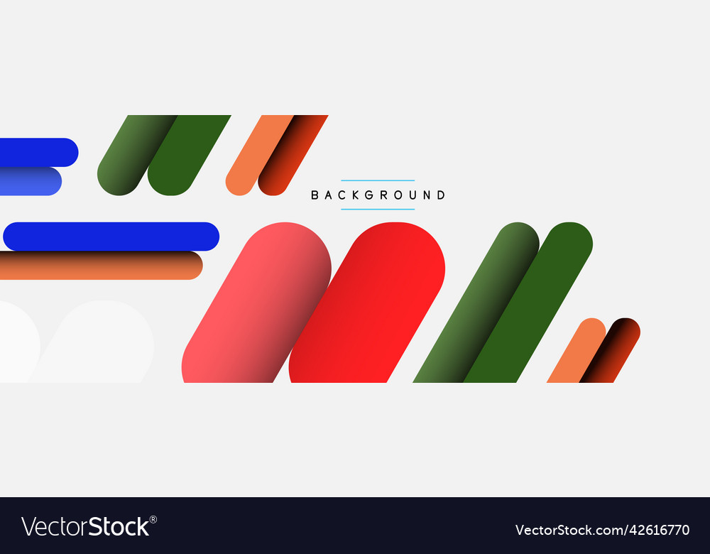 Abstract background round shapes lines