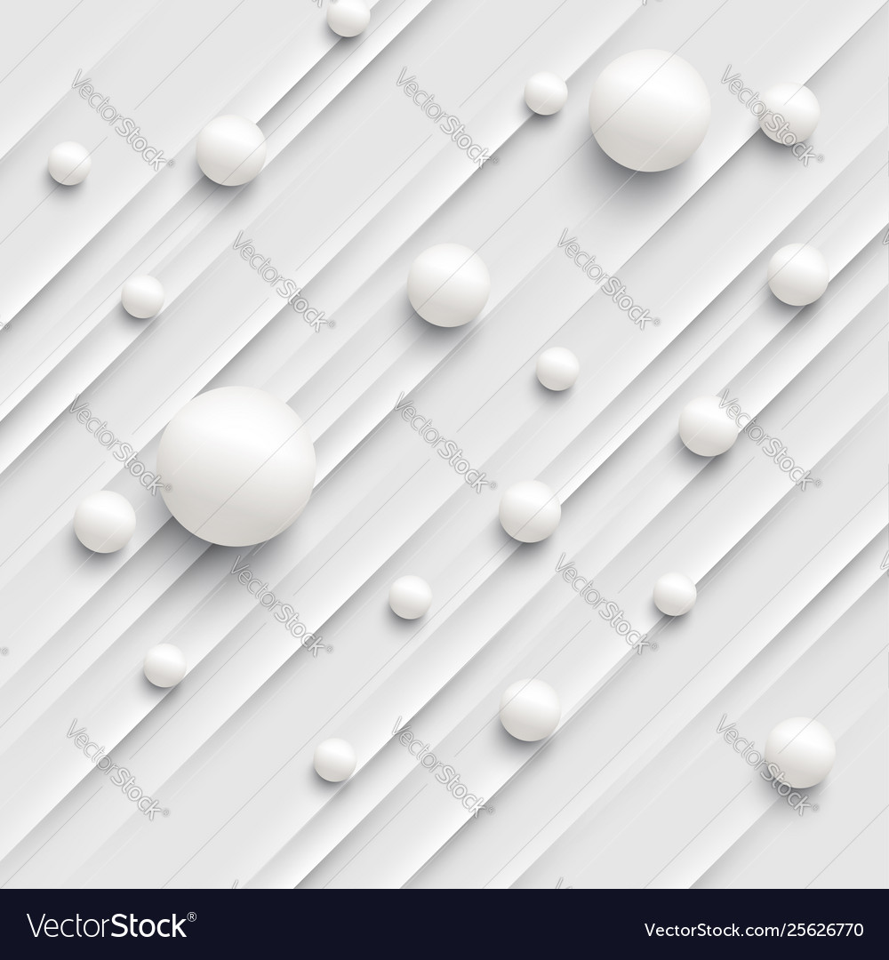 Abstract Balls & Lines Background