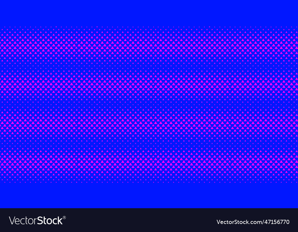 Abstract triangular halftone texture cool Vector Image