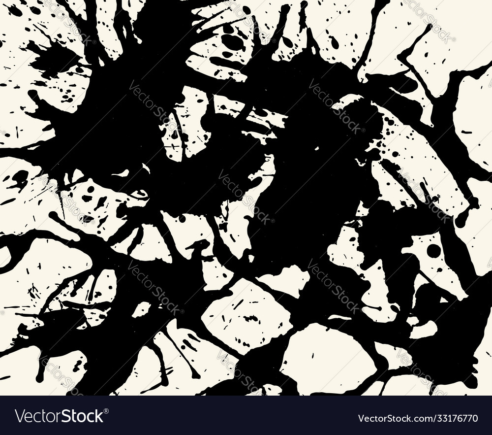 Artistic paint splashes texture Royalty Free Vector Image