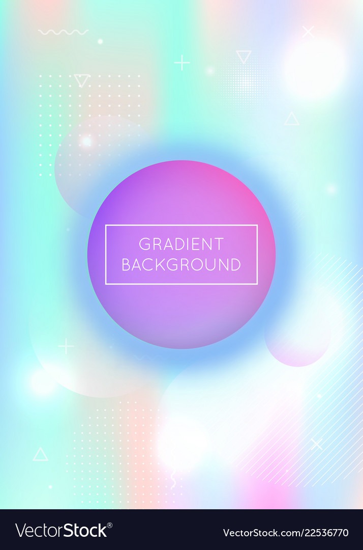 Dynamic shape background with liquid fluid vector image Dynamic shape background with liquid fluid