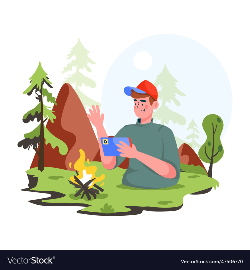 Forest vlogging
