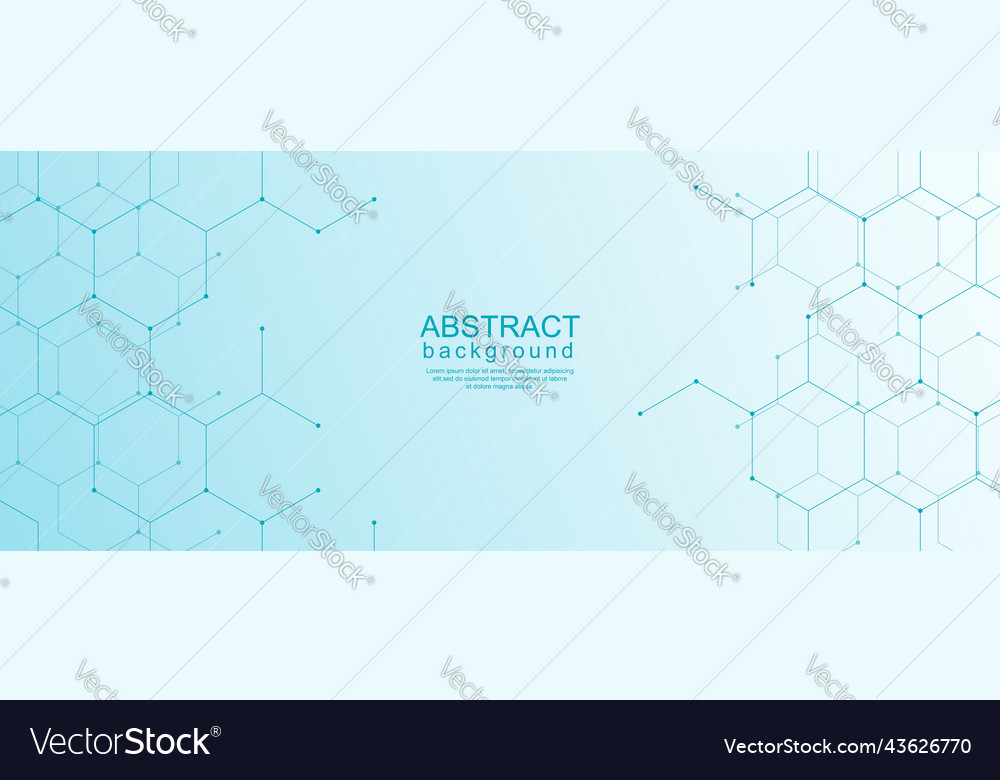 Geometric shape background with modern design
