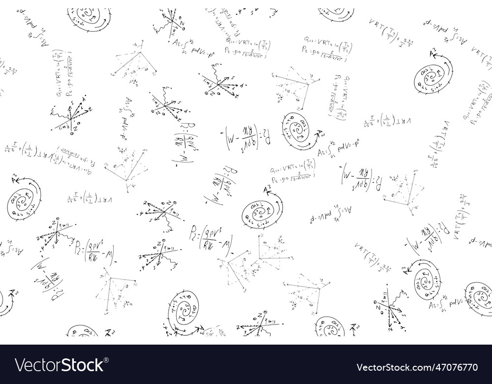 Mathematical physical algebraic formulas