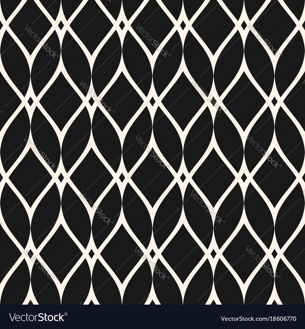 Mesh seamless pattern thin wavy lines texture