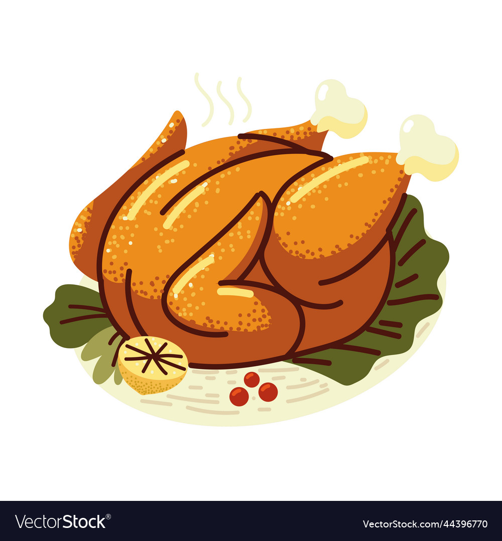 Thanksgiving Turkey Dinner Icon