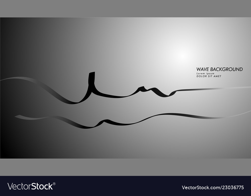 Abstract background with wave and line patterns Vector Image Abstract background with wave and line patterns