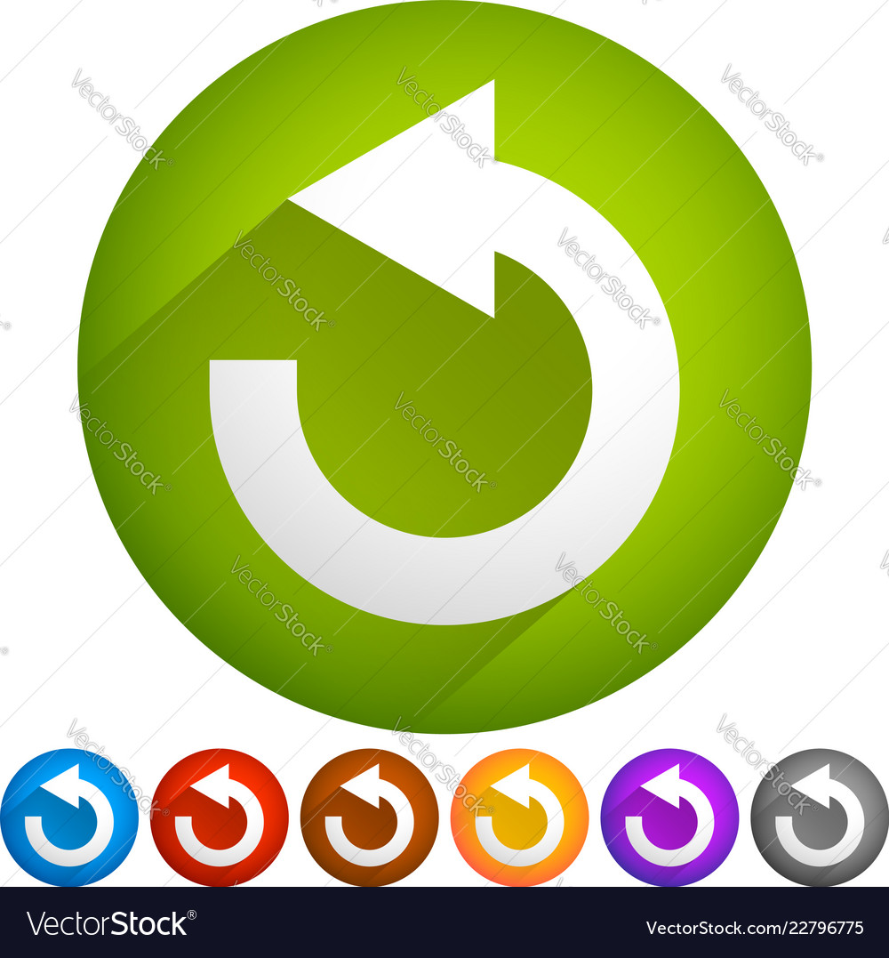 Circular Arrow Rotation Icon
