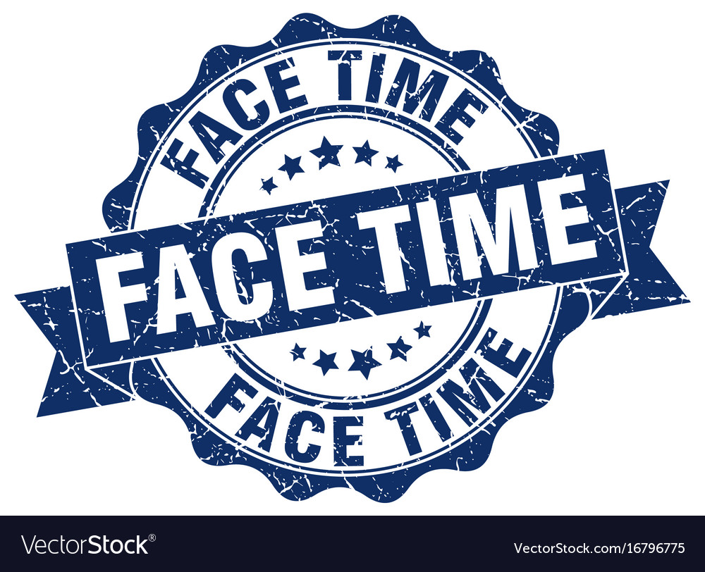 Face time stamp sign seal