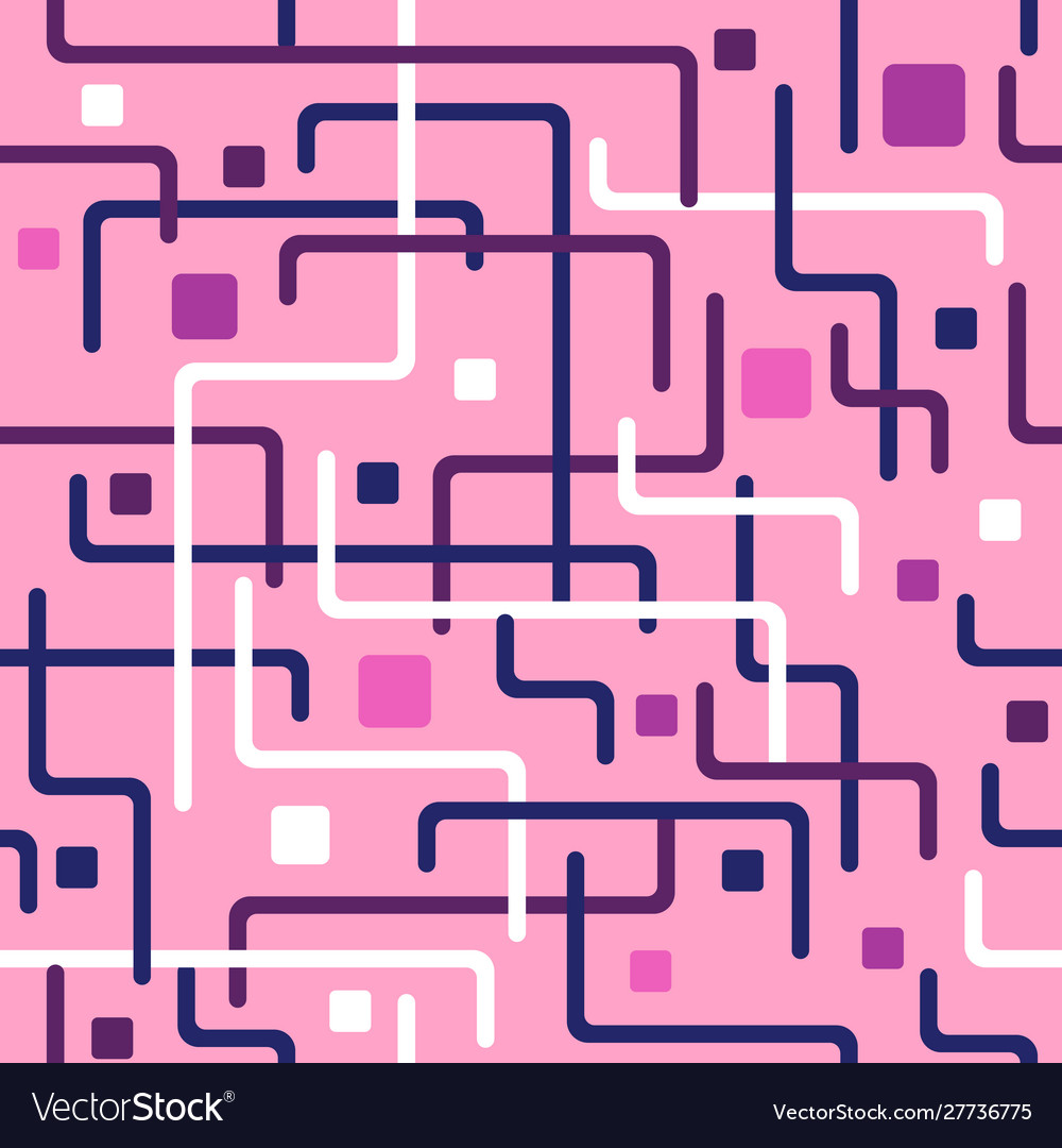 Geometry seamlessly background with lines