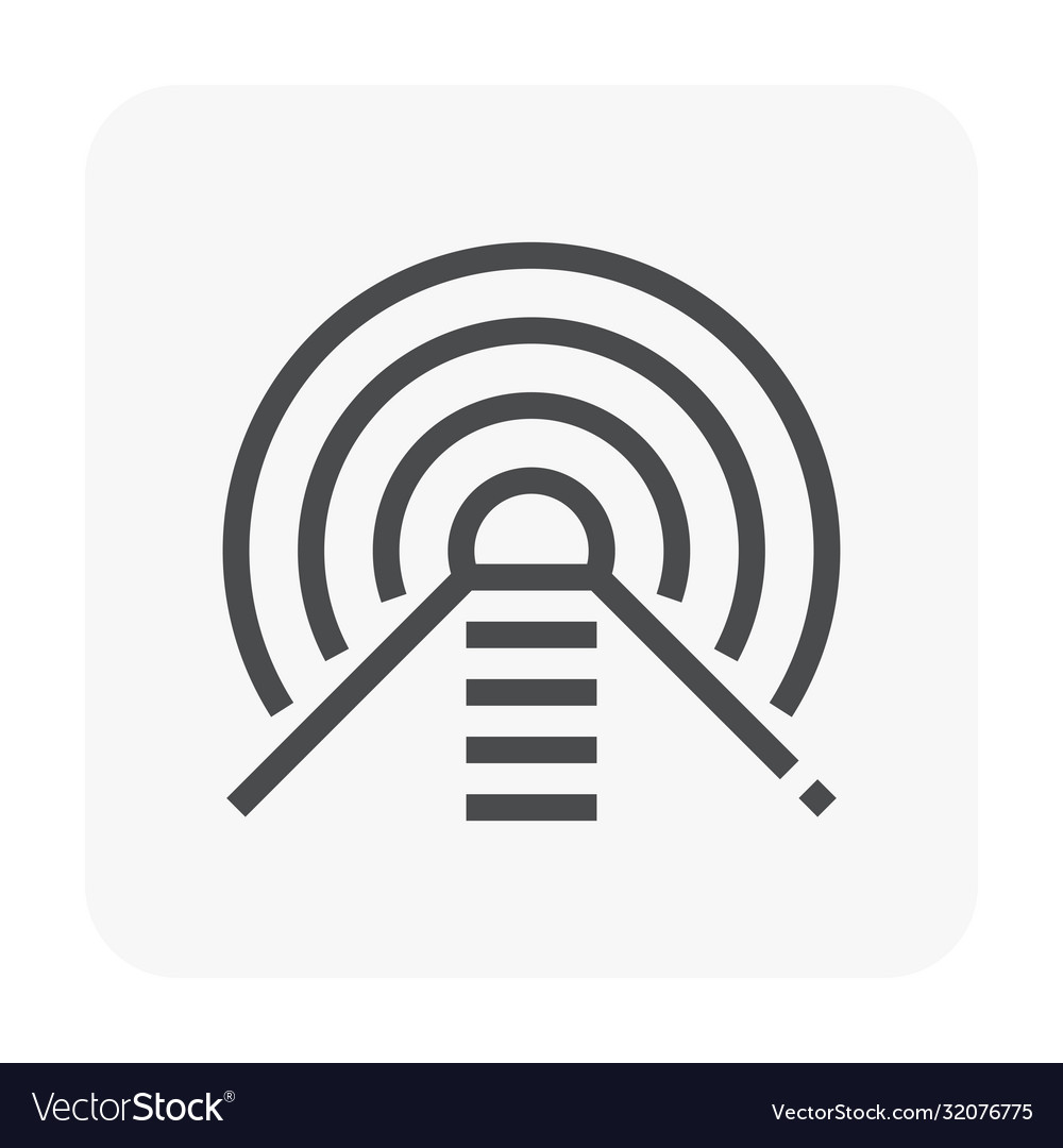 Geotechnical engineering icon vector image Geotechnical engineering icon