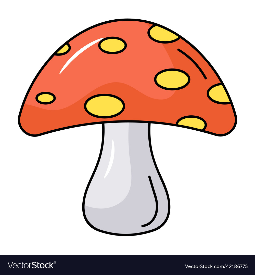 Mushroom Royalty Free Vector Image - VectorStock