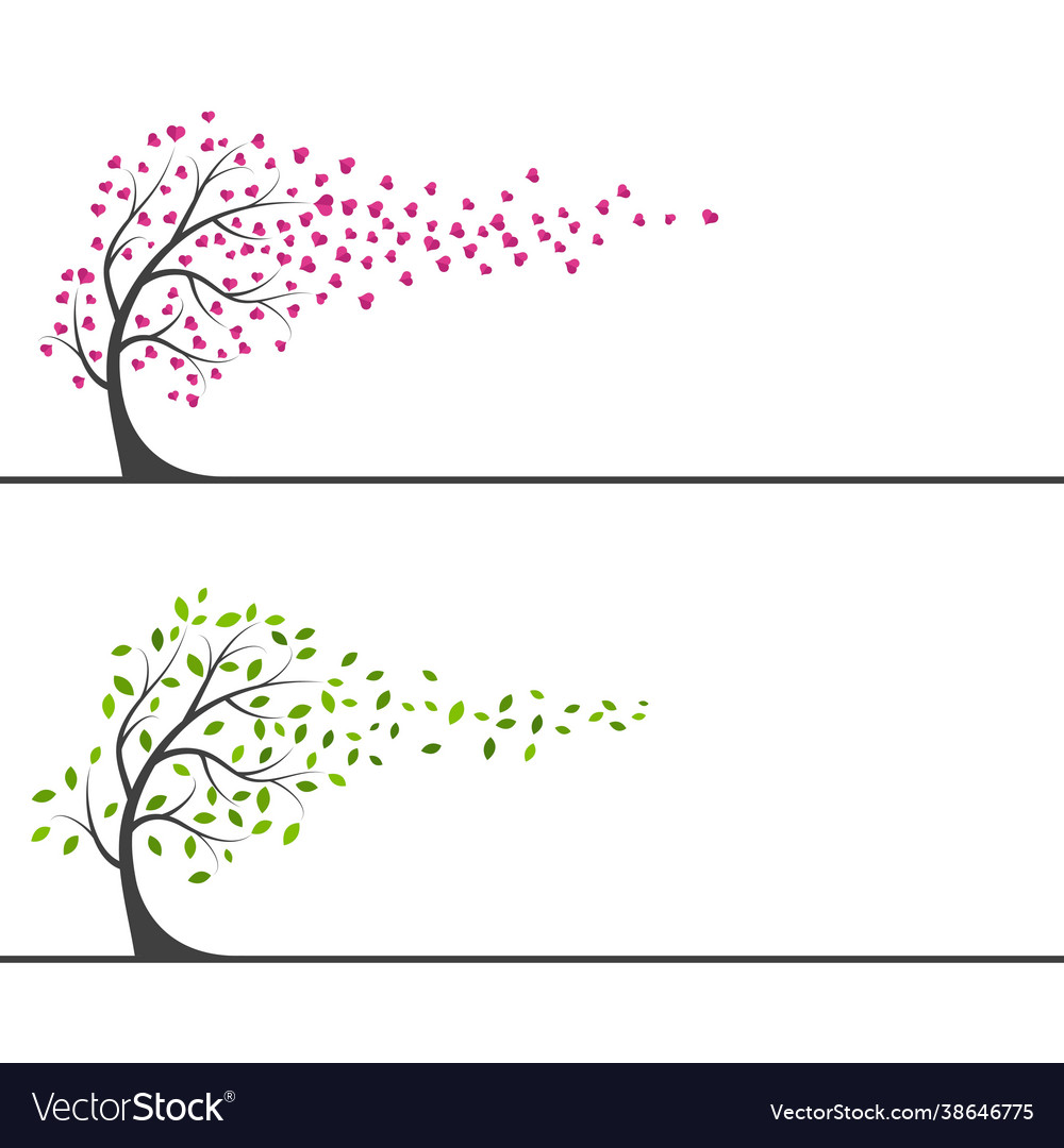Tree branch design vector image Tree branch design